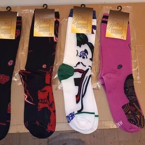 BUNDLE 4 Pack Of Graphic Socks By Headgear Classic